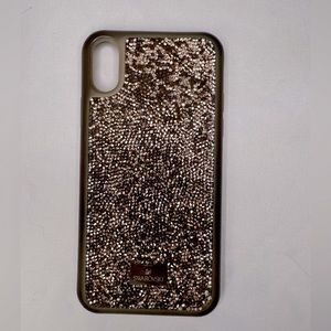Swarovski gold iPhone case
